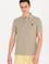 Erkek Haki Basic Polo Yaka Tişört