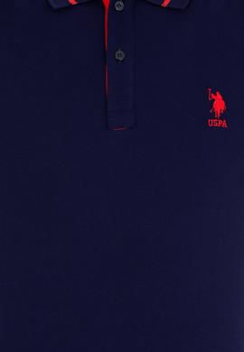 Erkek Lacivert Basic Polo Yaka Tişört - 50264890049