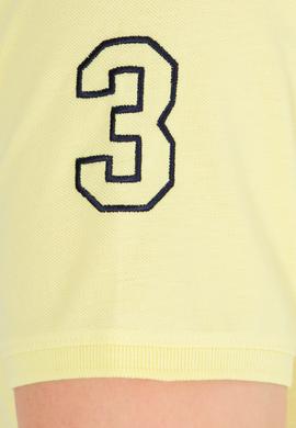 Erkek Açık Sarı Basic Polo Yaka Tişört - 50264891003