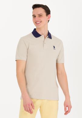 Erkek Taş Polo Yaka Tişört - 50264895047