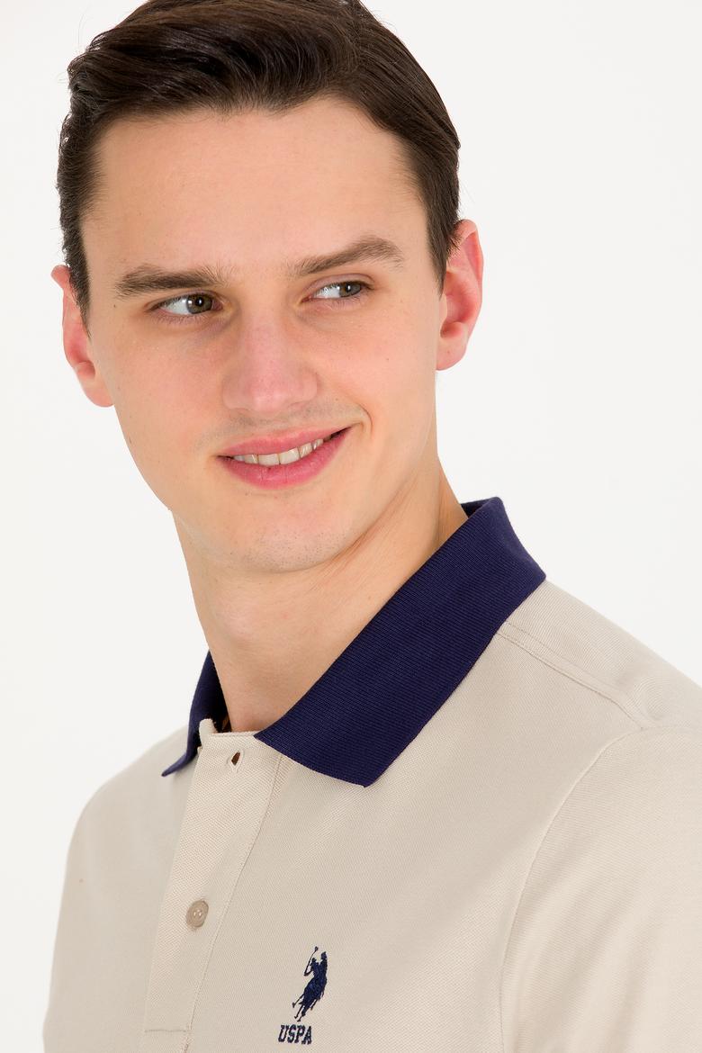 Erkek Taş Polo Yaka Tişört - 50264895047