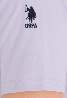 Erkek Lila Basic Bisiklet Yaka Tişört - 50264916061