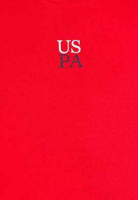 Erkek Kırmızı Comfort Bisiklet Yaka Tişört - 50267486002