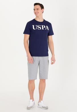 Erkek Lacivert Basic Bisiklet Yaka Tişört - 50262976020