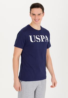 Erkek Lacivert Basic Bisiklet Yaka Tişört - 50262976020