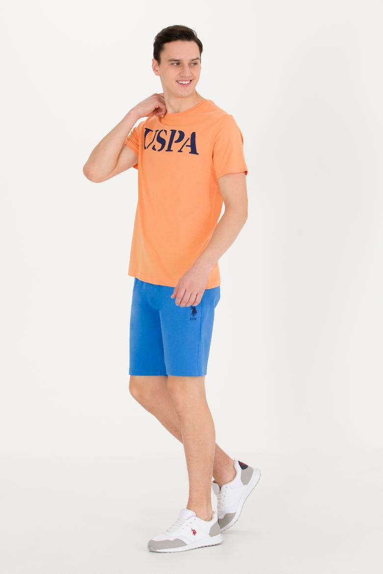 Erkek Saks Örme Şort