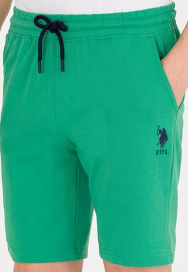 Erkek Yeşil Örme Şort - 50263423082