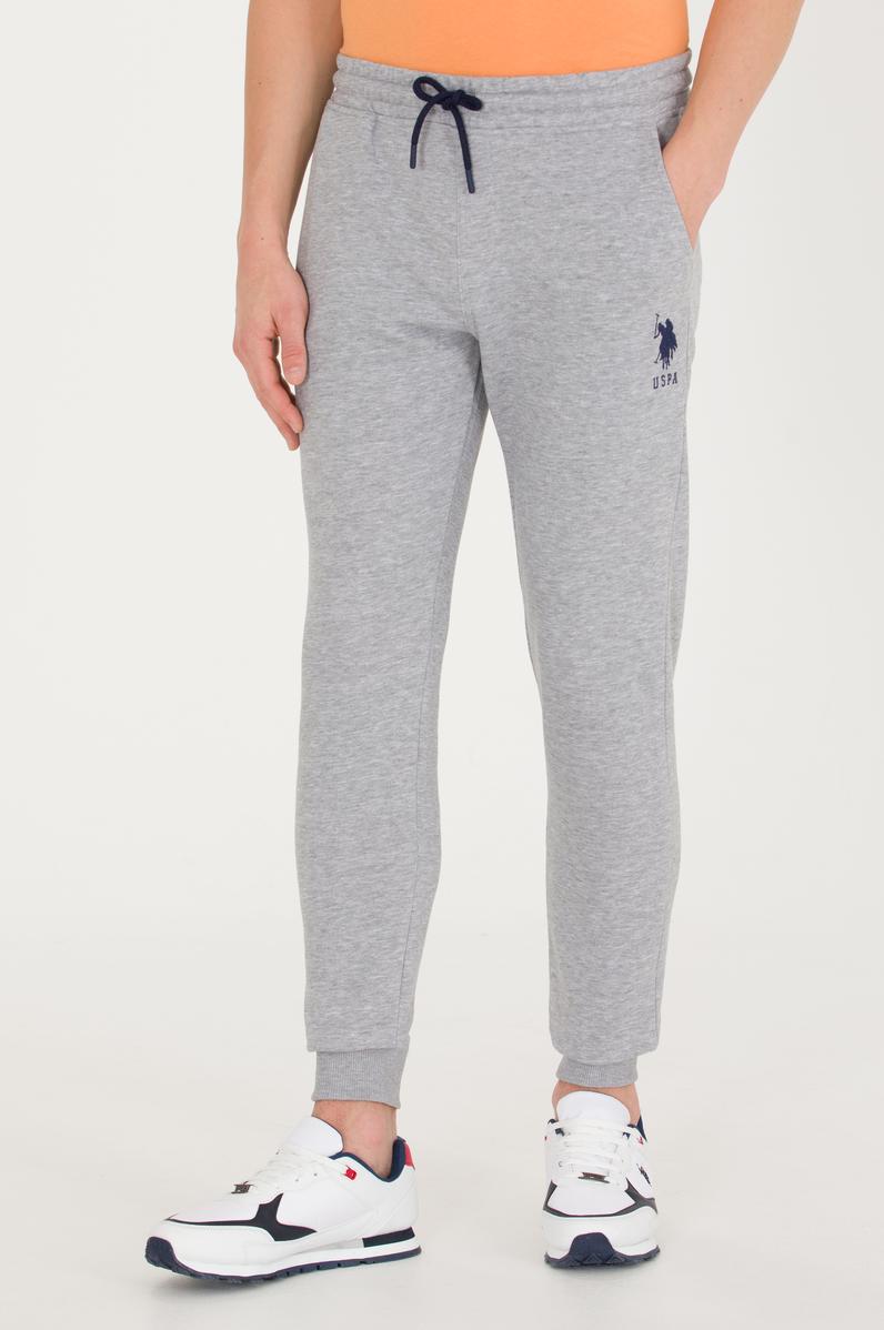 Erkek Gri Melanj Eşofman Altı