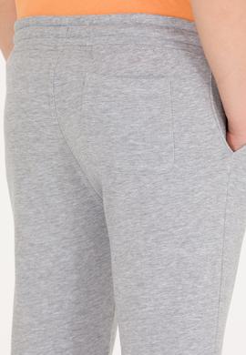 Erkek Gri Melanj Eşofman Altı - 50263535017