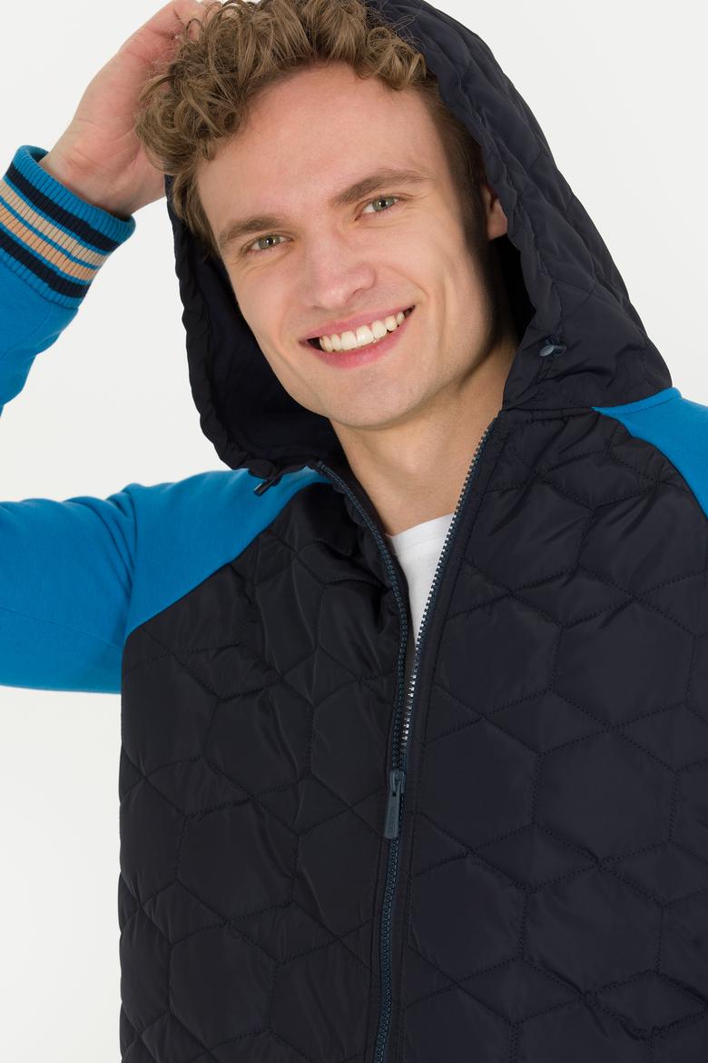 Erkek Lacivert Örme Hırka - 50253182010