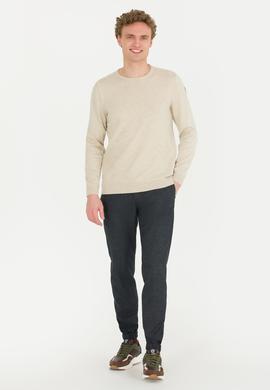 Erkek Jogger Fit Lacivert Kanvas Pantolon - 50256540002