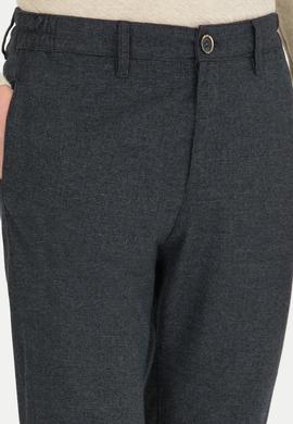 Erkek Jogger Fit Lacivert Kanvas Pantolon - 50256540002