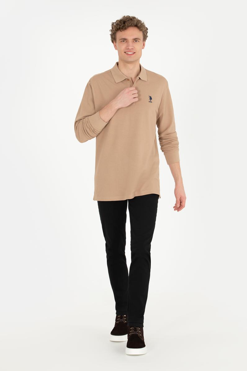 Erkek Slim Fit Siyah Kanvas Pantolon