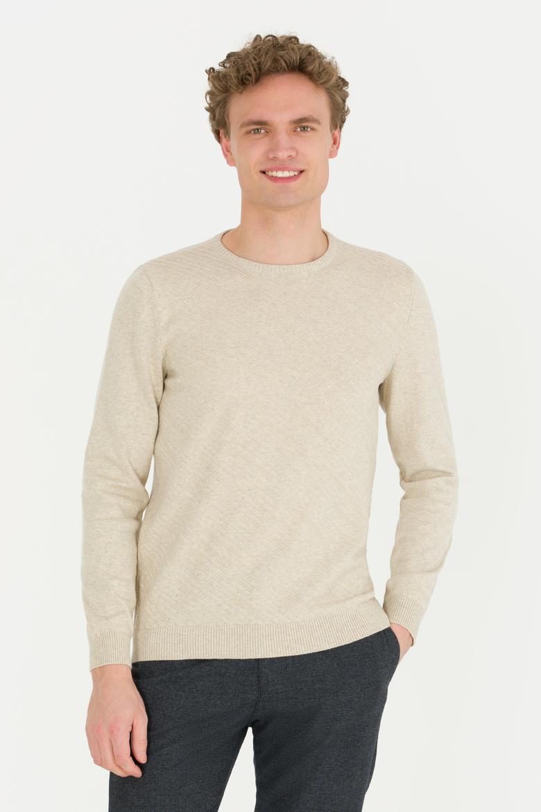 Erkek Taş Melanj Kazak - 50256661026