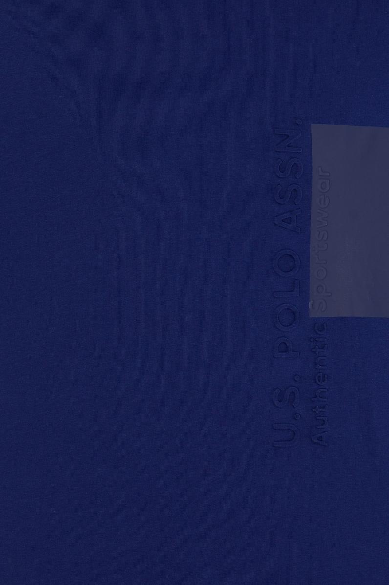 Erkek Lacivert Oversize Bisiklet Yaka Tişört