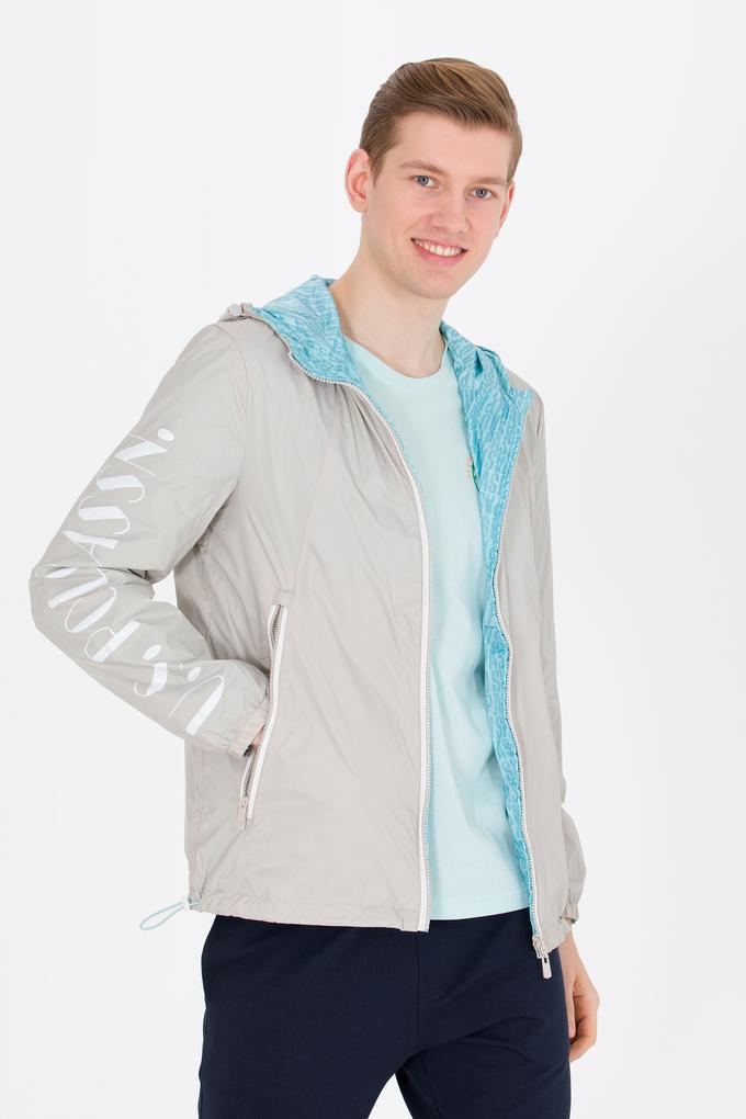 Erkek Taş Çift Taraflı Mont