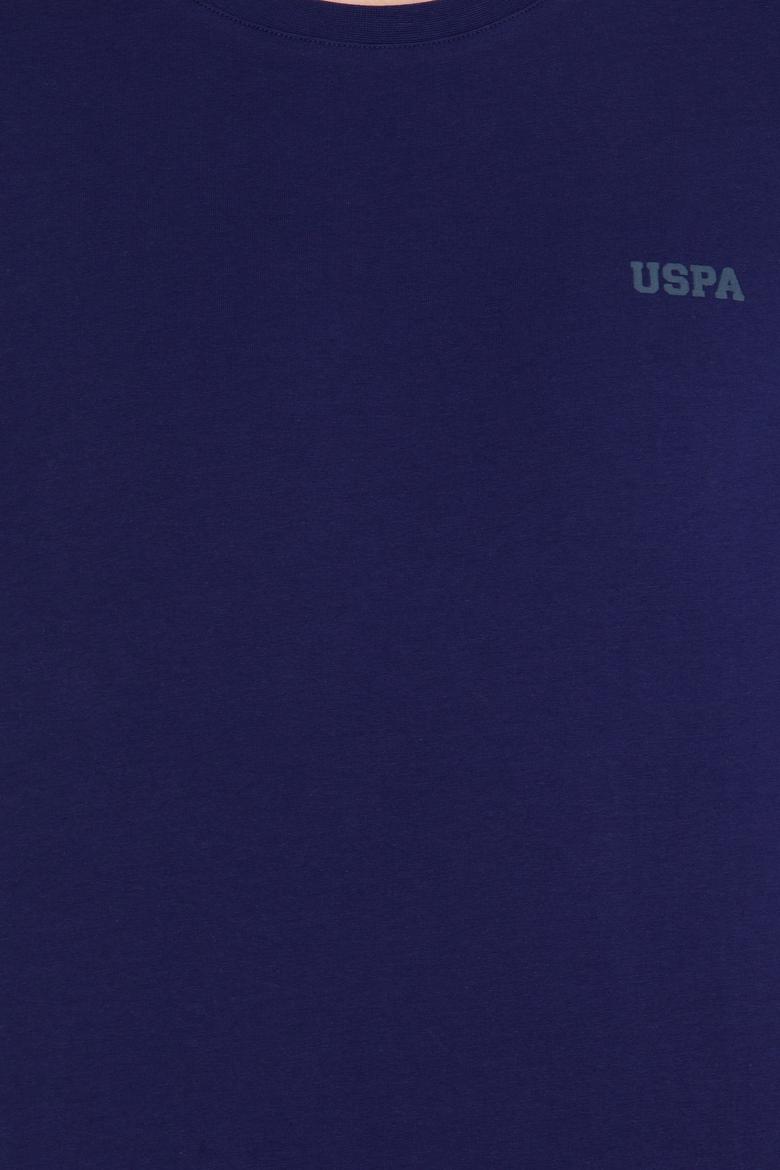 Erkek Lacivert Basic Bisiklet Yaka Tişört - 50264918058