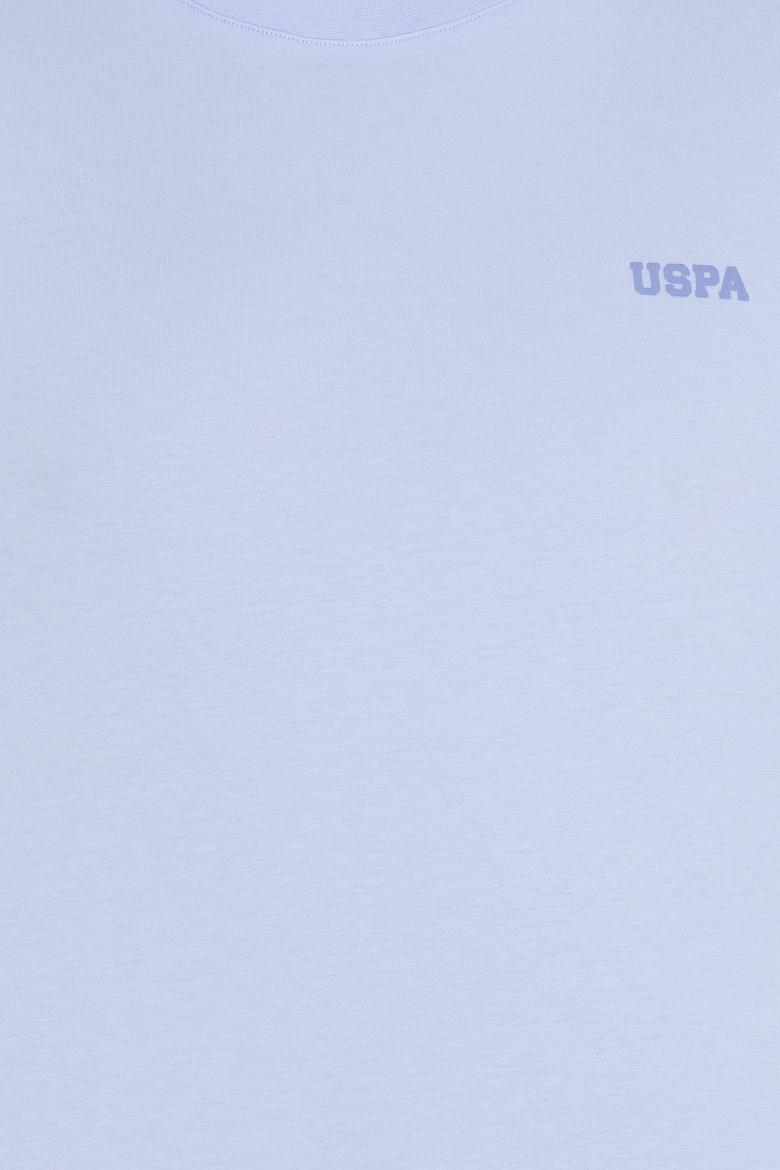 Erkek Mavi Basic Bisiklet Yaka Tişört - 50264918078