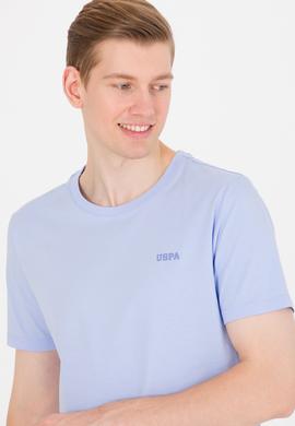 Erkek Mavi Basic Bisiklet Yaka Tişört - 50264918078