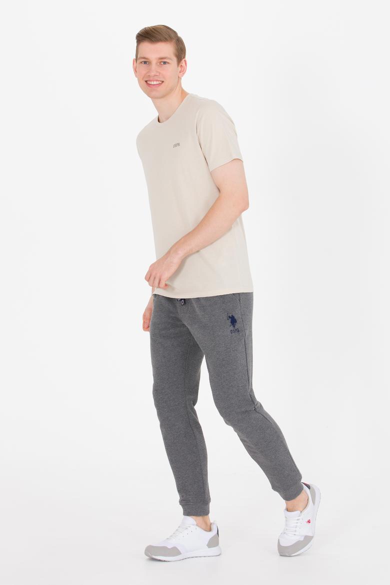 Erkek Taş Basic Bisiklet Yaka Tişört - 50264918118