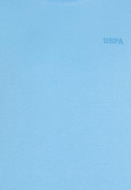 Erkek Turkuaz Basic Bisiklet Yaka Tişört - 50264918168