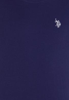 Erkek Lacivert Bisiklet Yaka Tişört - 50264942003