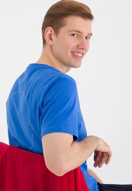 Erkek Saks Bisiklet Yaka Tişört - 50264942041