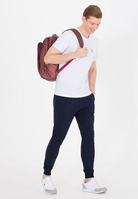 Erkek Beyaz Bisiklet Yaka Tişört - 50264942056