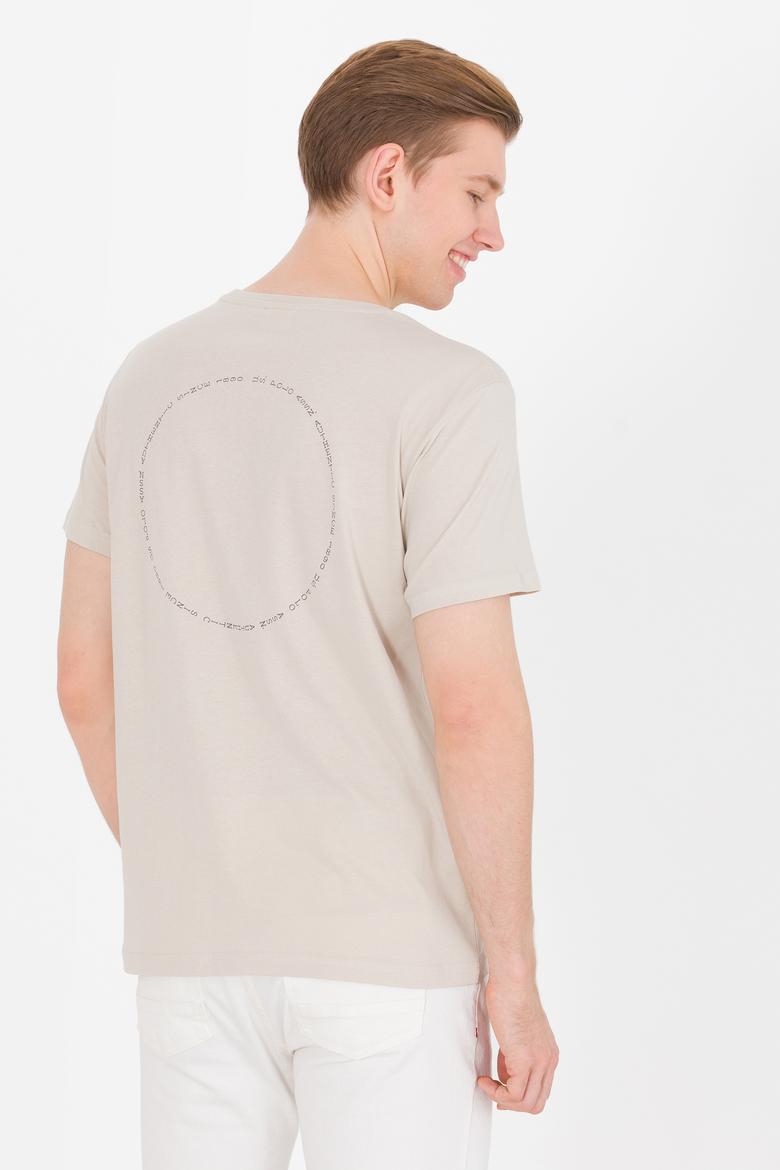 Erkek Taş Bisiklet Yaka Tişört - 50264942061