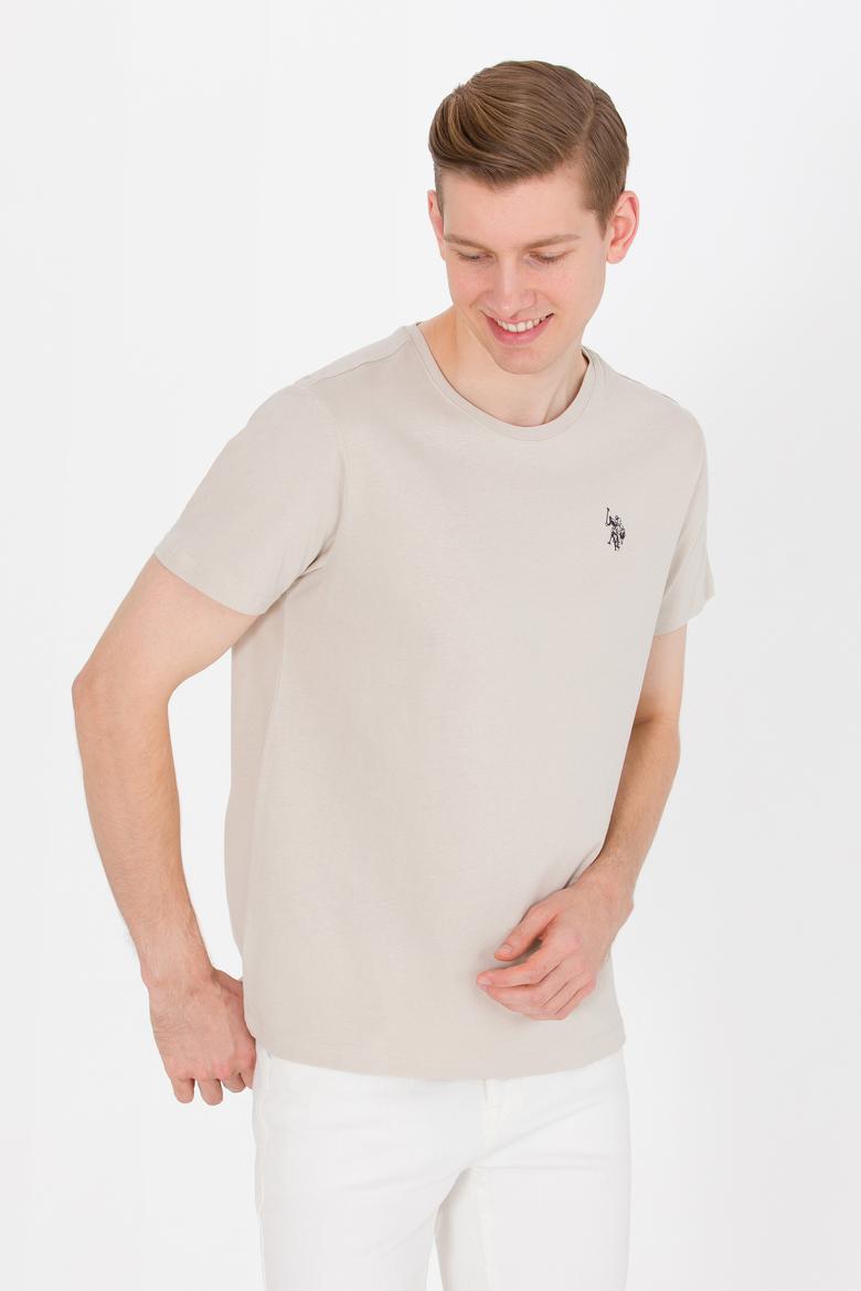 Erkek Taş Bisiklet Yaka Tişört - 50264942061