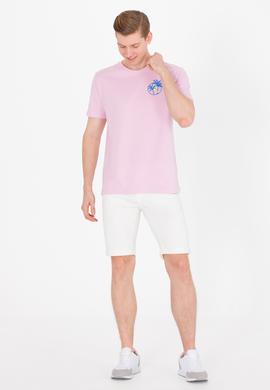 Erkek Manolya Bisiklet Yaka Tişört - 50264950027