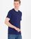 Erkek Lacivert Bisiklet Yaka Tişört