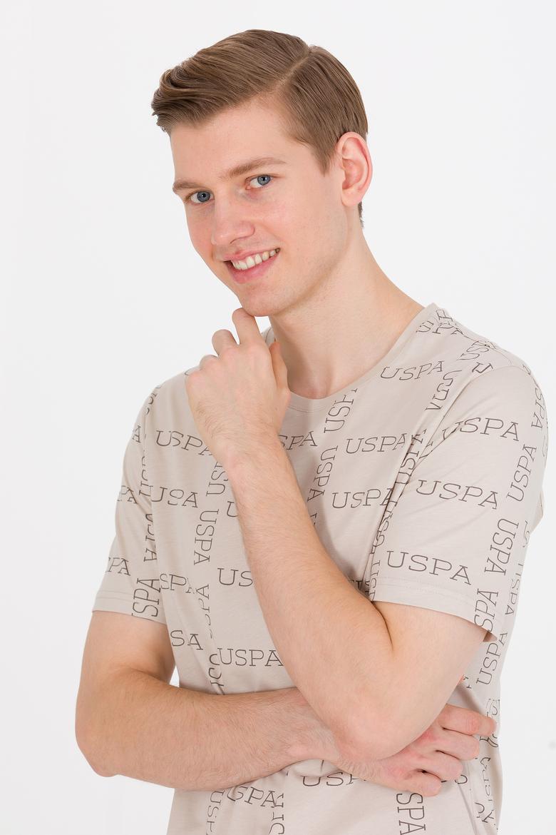 Erkek Taş Bisiklet Yaka Tişört - 50264952031