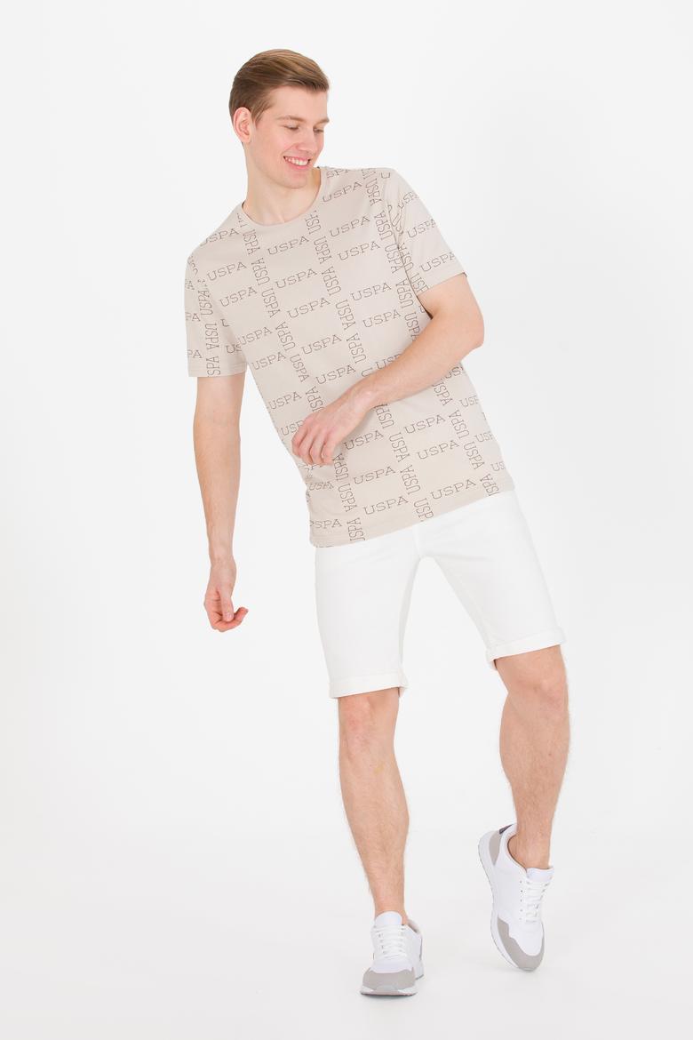 Erkek Taş Bisiklet Yaka Tişört - 50264952031