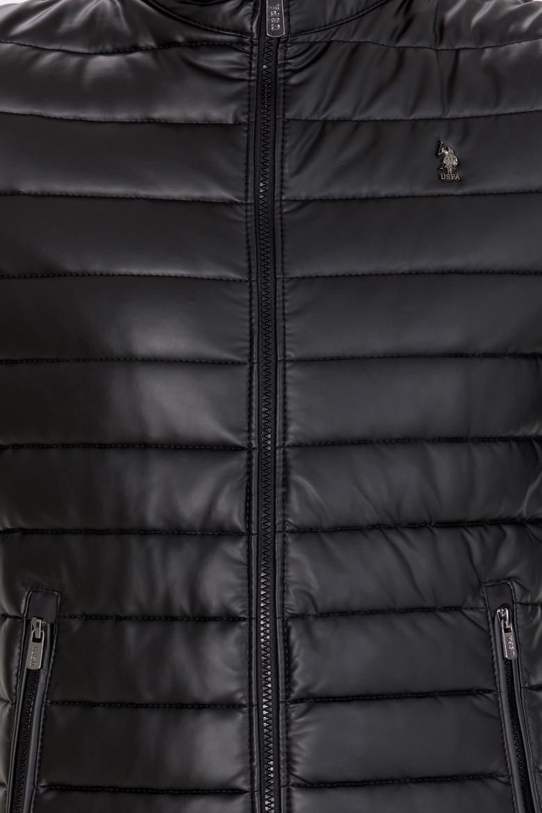 Erkek Siyah Deri Ceket - 50255944011