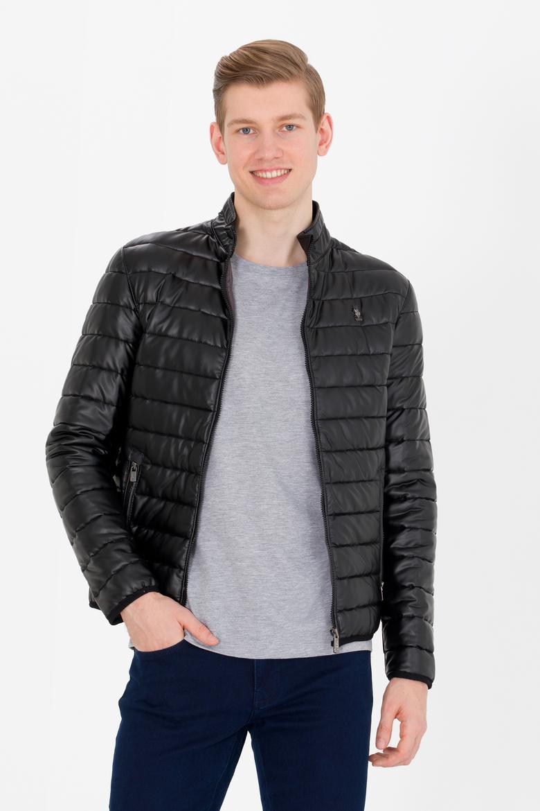 Erkek Siyah Deri Ceket