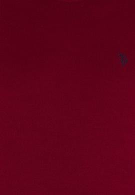 Erkek Bordo Bisiklet Yaka Basic Triko Kazak - 50251887026