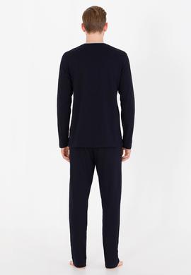 Erkek Lacivert Pijama Takımı - 50264668001