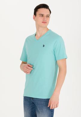 Erkek Mint Basic V Yaka Tişört - 50263203061