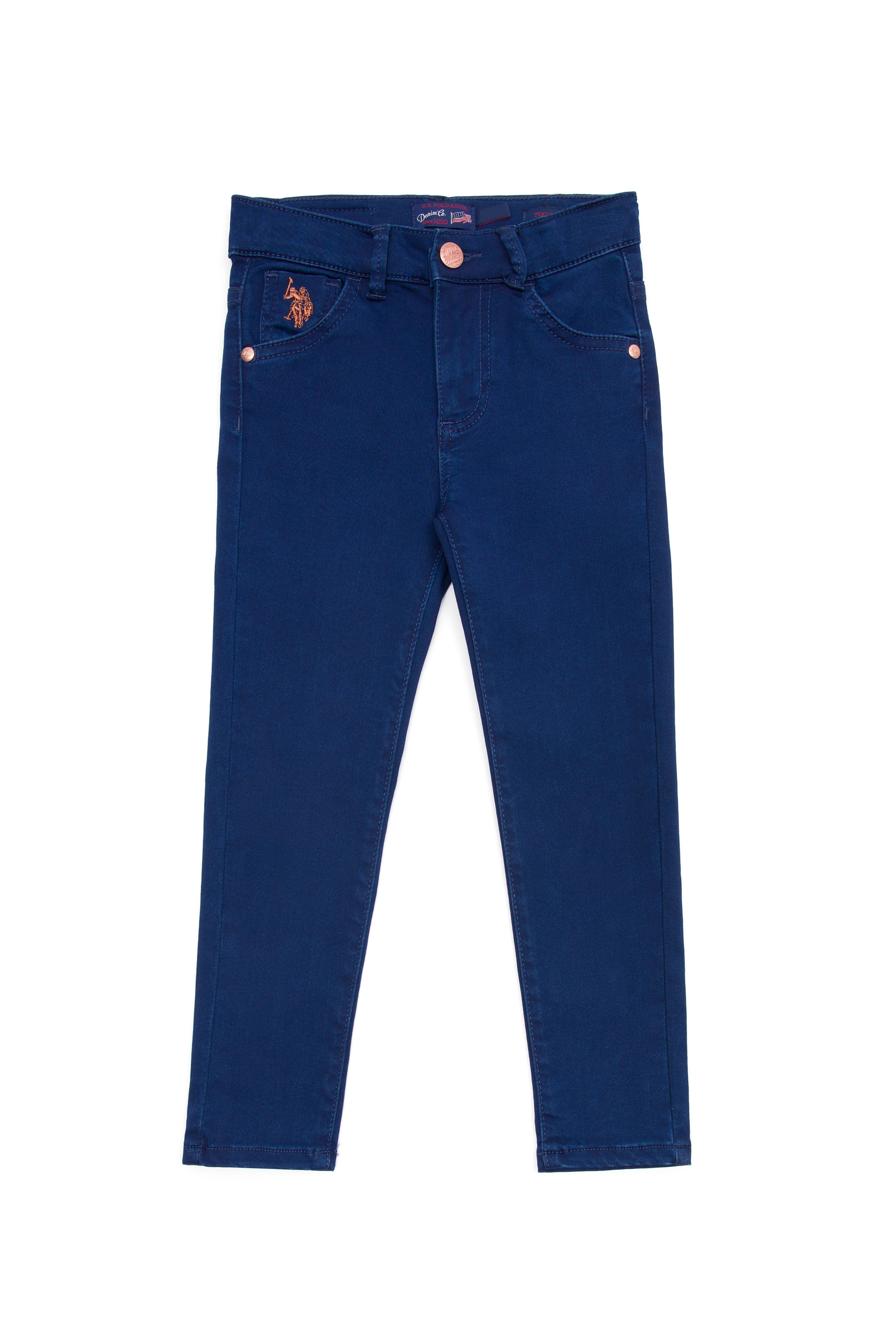 Kız Çocuk Mavi Jean Pantolon - Image 2
