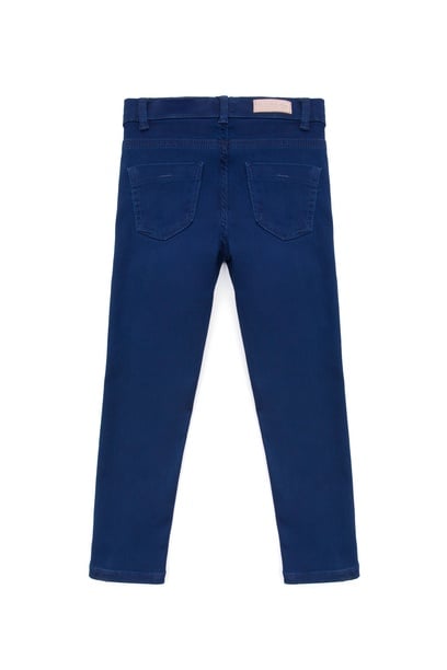 Kız Çocuk Mavi Jean Pantolon