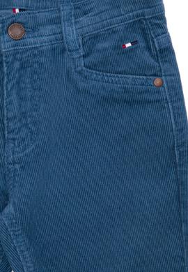 Erkek Çocuk Kobalt Mavi Kanvas Pantolon - 50254364014