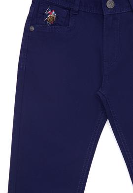 Erkek Çocuk Lacivert Kanvas Pantolon - 50263986016