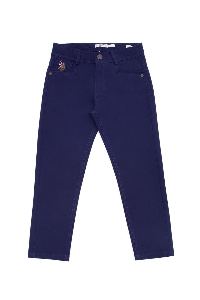 Erkek Çocuk Lacivert Kanvas Pantolon - 50263986016