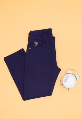 Erkek Çocuk Lacivert Kanvas Pantolon - 50263986016