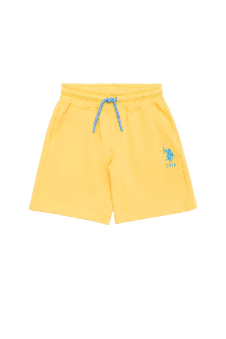 Çocuk Sarı Örme Şort - 50263428082