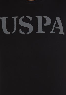 Erkek Siyah Basic Bisiklet Yaka Tişört - 50262976107