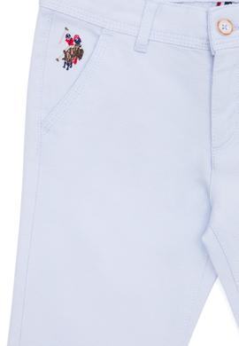 Erkek Çocuk Açık Mavi Kanvas Pantolon - 50264045012
