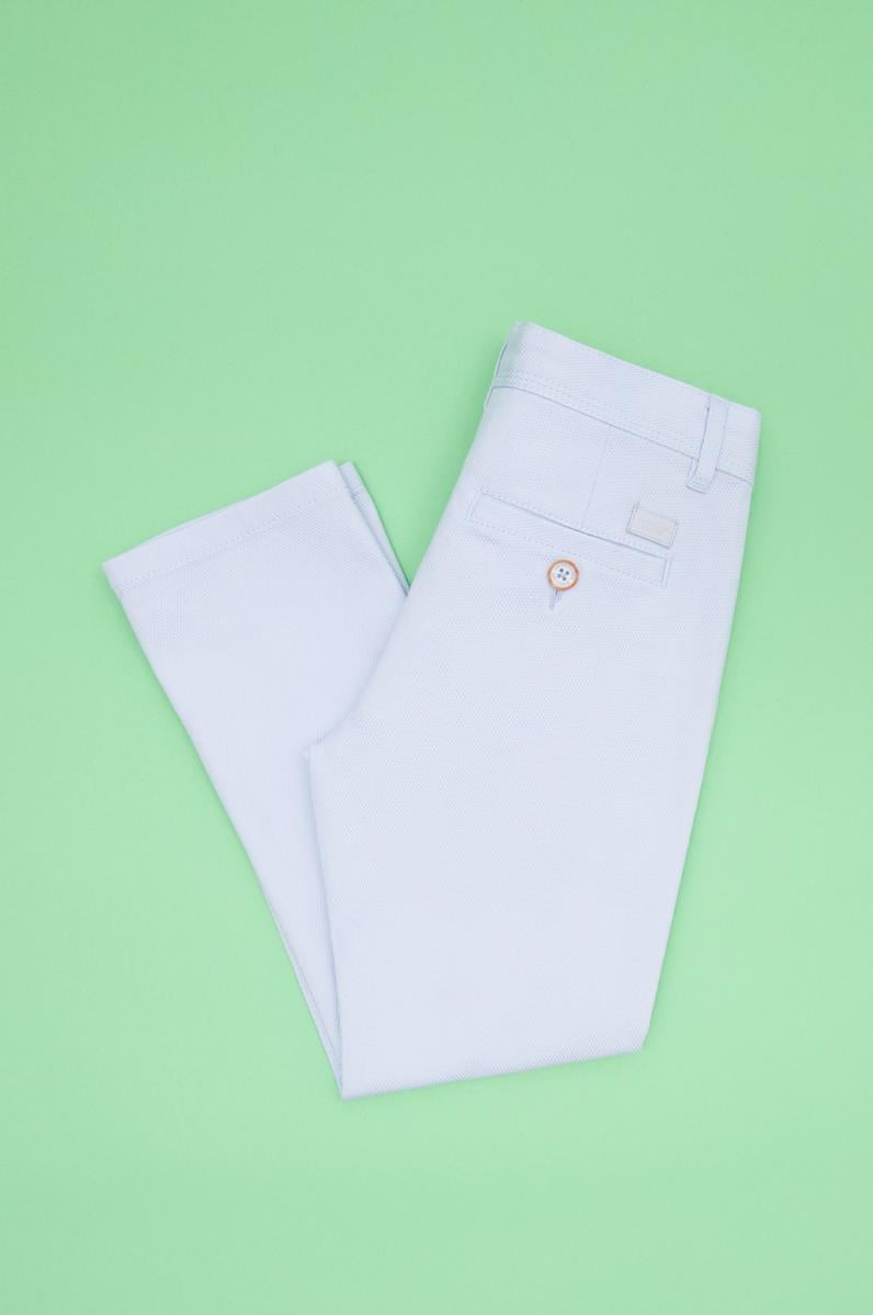 Erkek Çocuk Açık Mavi Kanvas Pantolon