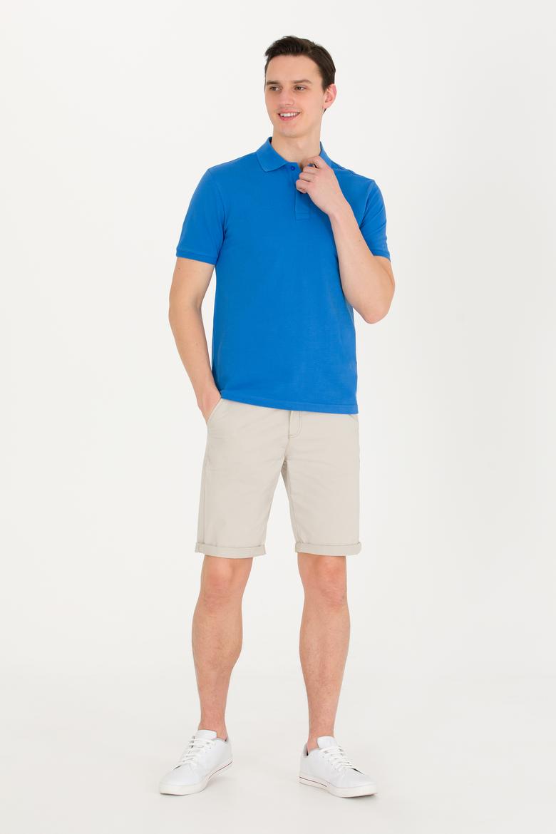 Erkek Saks Basic Polo Yaka Tişört - 50262933485